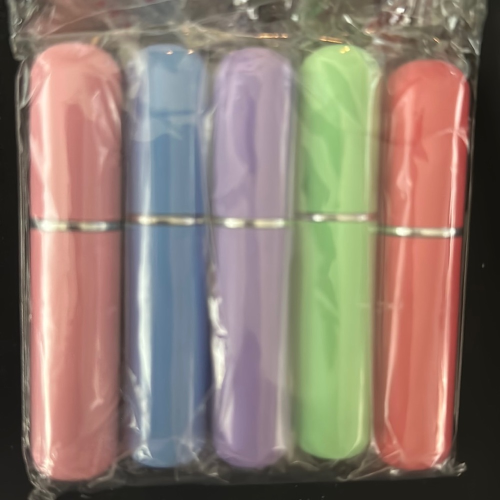 Refillable perfume, or cologne spray bottles